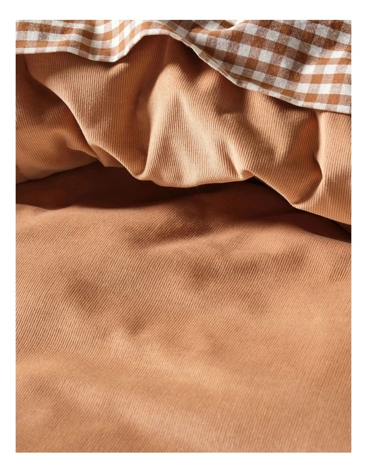 Den Quilt Cover Set in Caramel