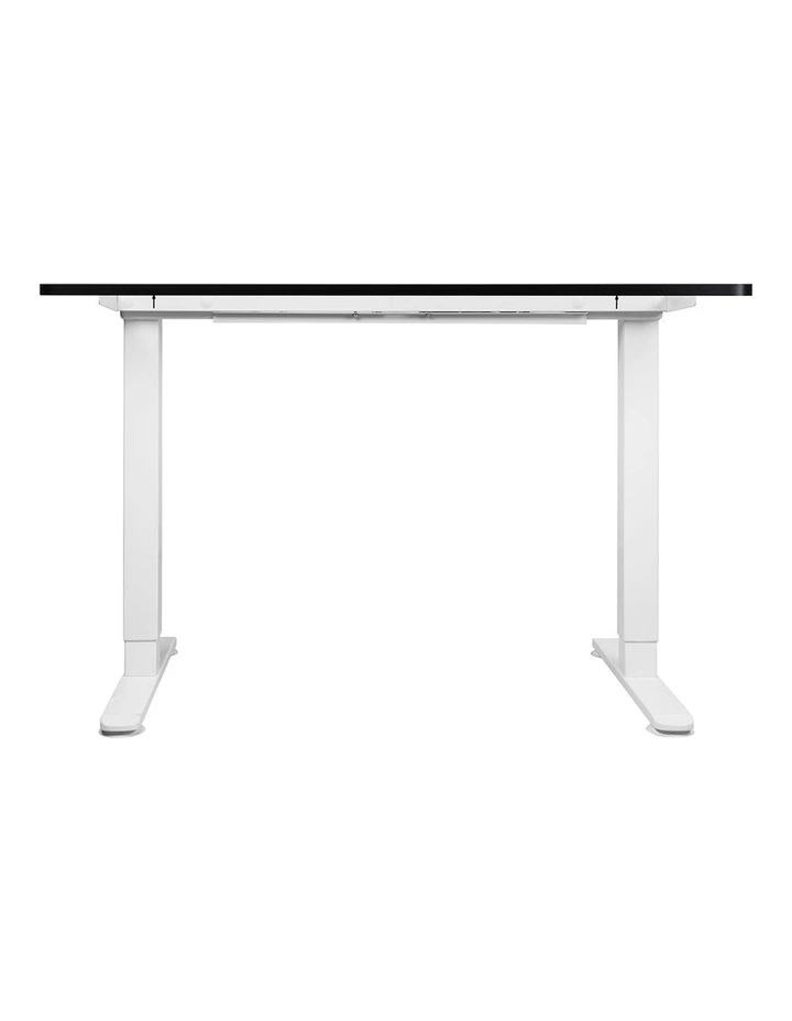 Electric Dual Motor Height Adjustable Motorised Standing Desk 120cm in Black