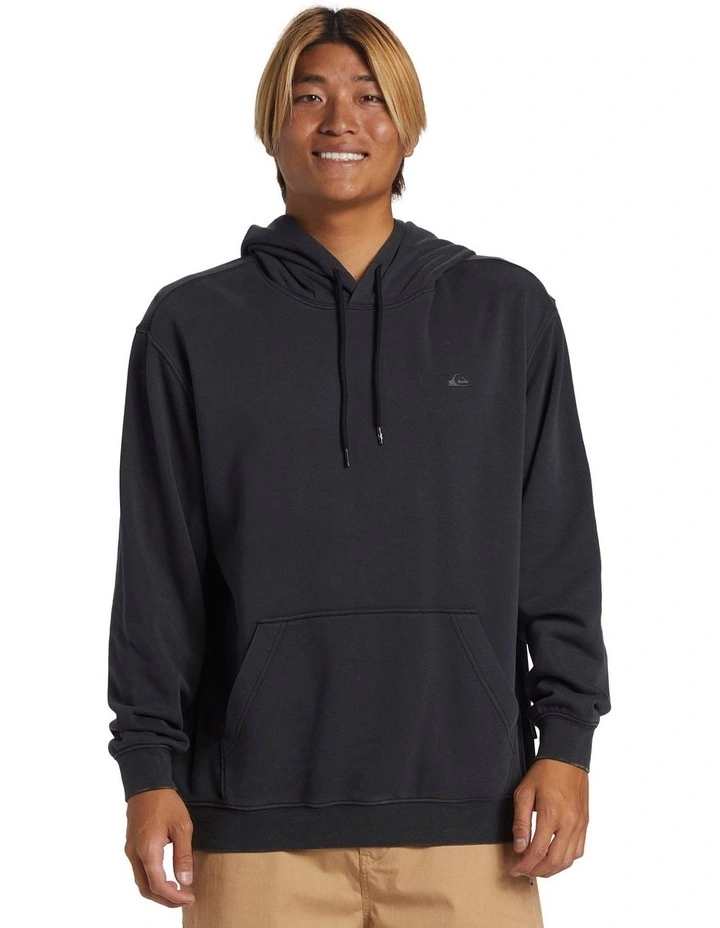 Salt Water Pullover Hoodie in Black