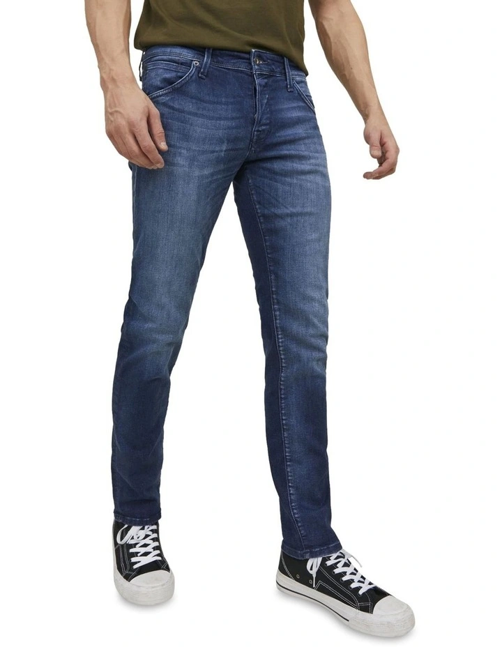 Super Stretch Jeans Pant in Blue Denim