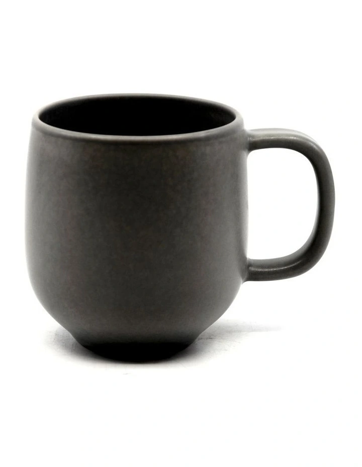 Hue 380ml Set of 6 Mug Black