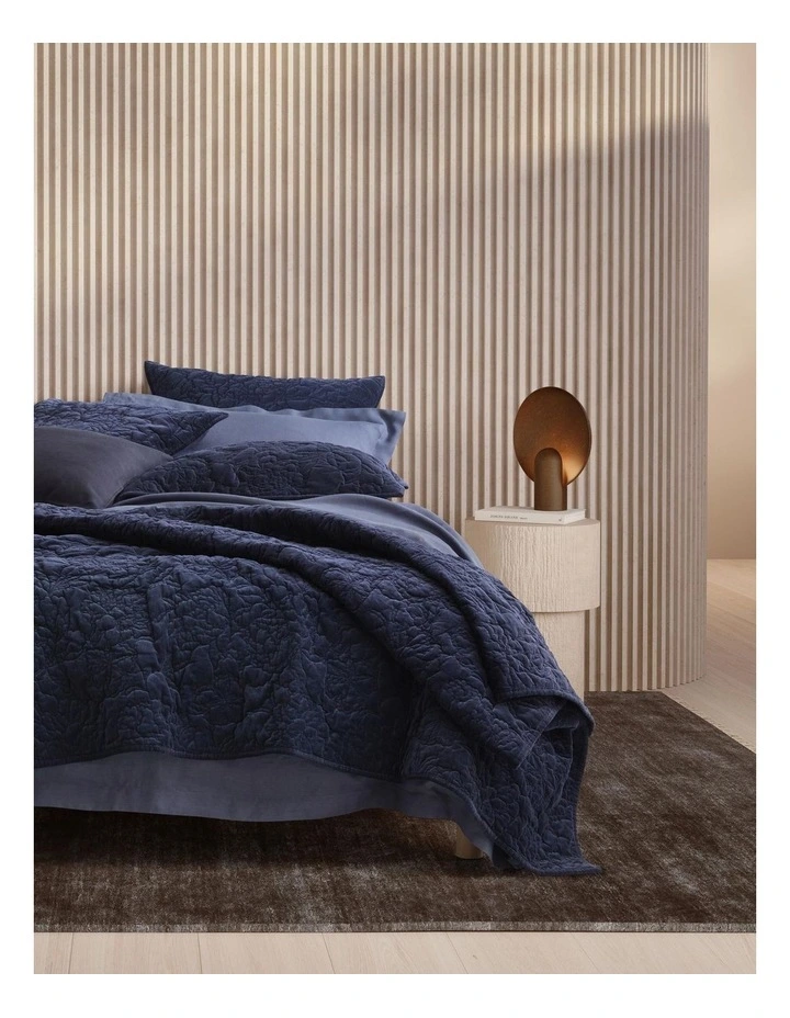 Valencia Bedcover in Midnight