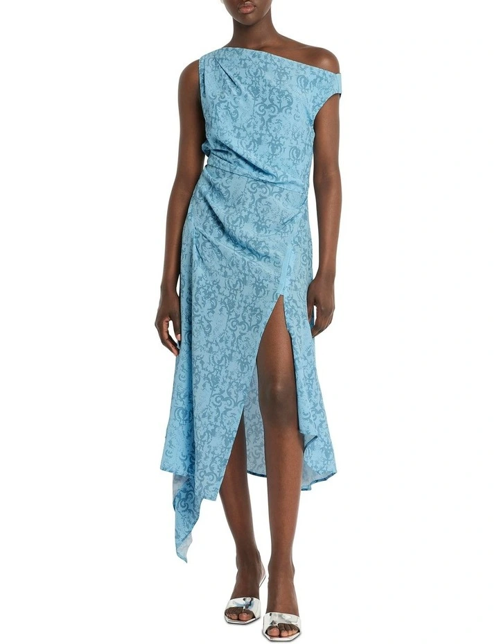 Ruins Of Paradise Dress in Blue