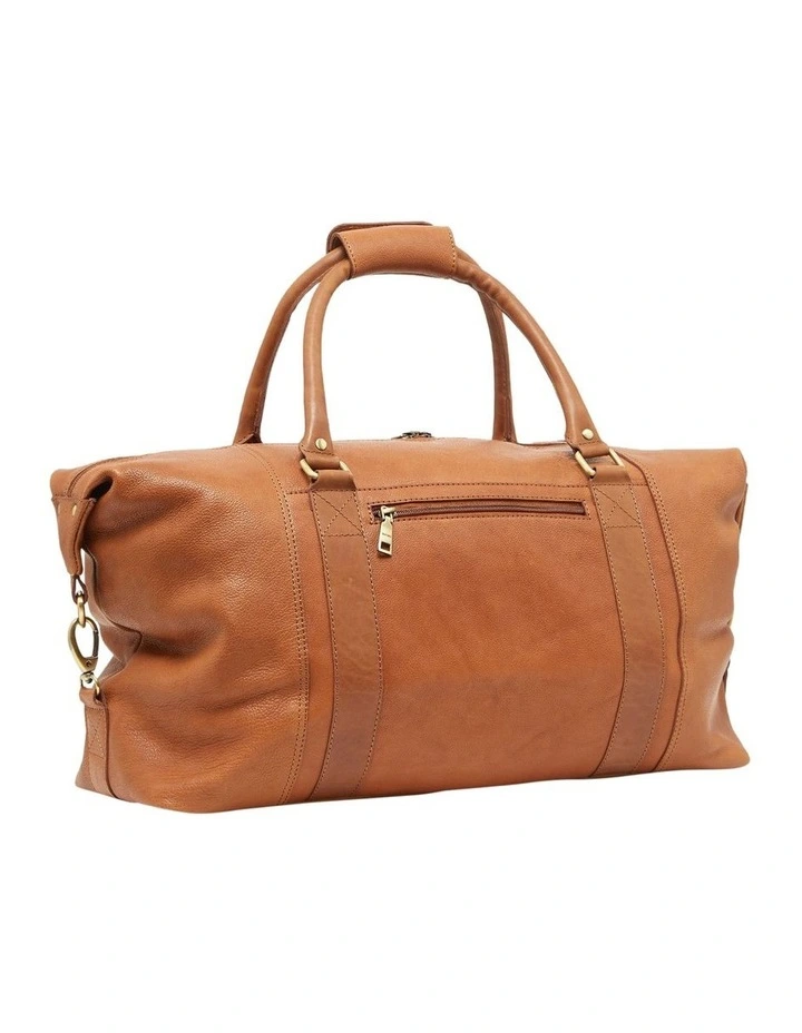 Rainer Weekender Bag in Cognac