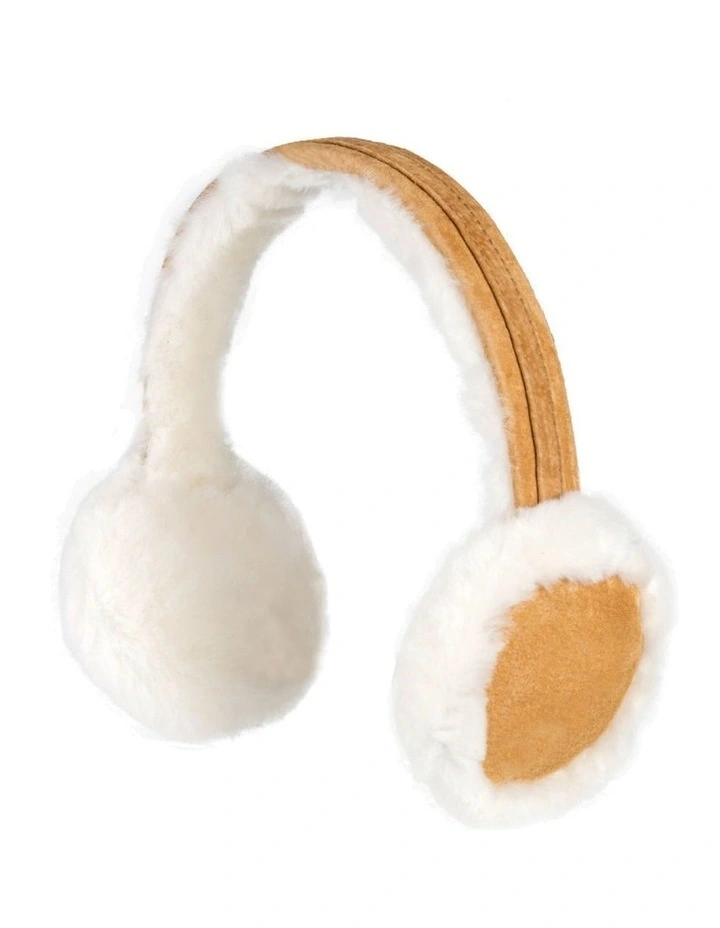 Ugg Sheepskin Earmuff in Chestnut