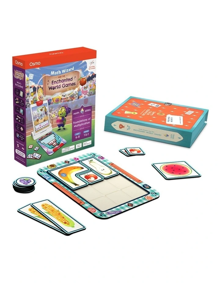 Maths Wizard and the Enchanted World Games Learning Kids/Children 6-8years Toy