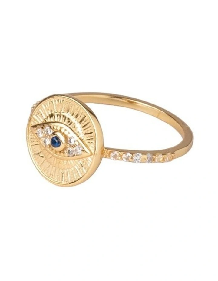Mati Ring in Light Gold