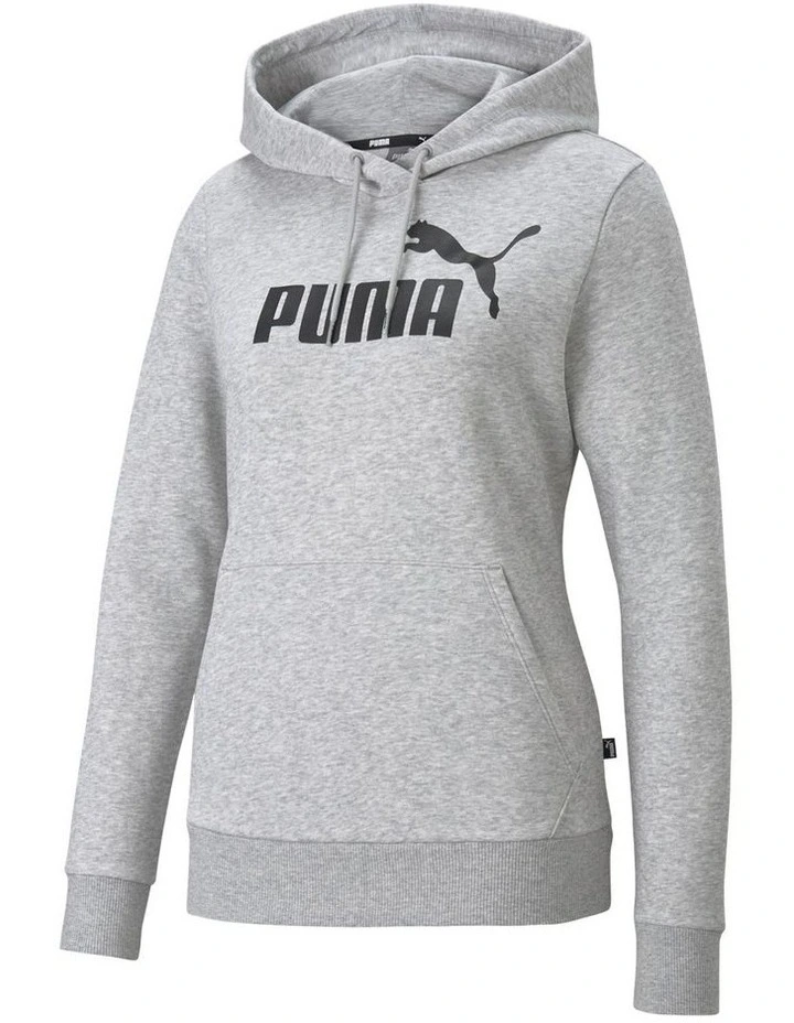 Essential Logo Hoodie In Grey