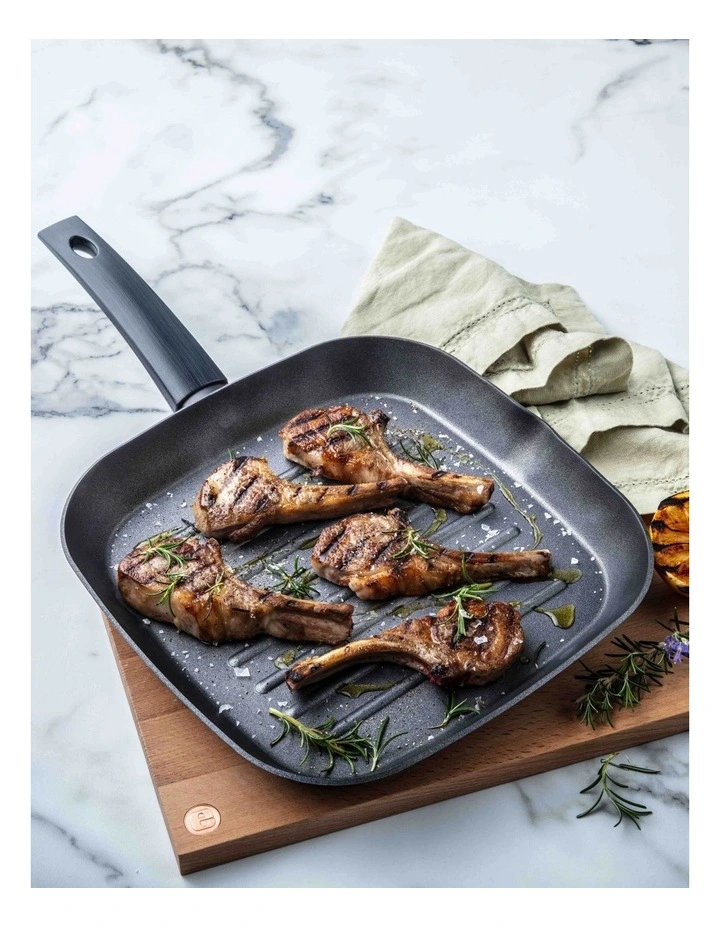 Per Natura Nonstick Induction Open Grill Pan 28cm