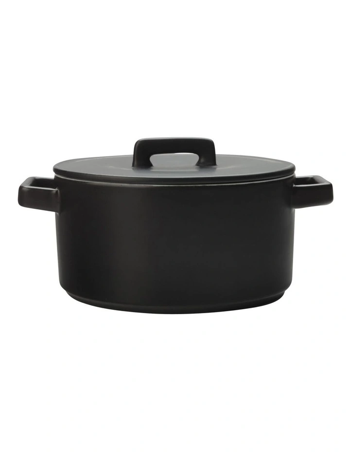 Round Casserole 2.6L in Black