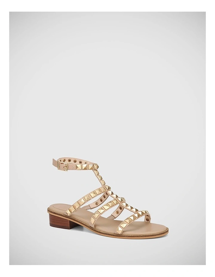 Trudy Leather Sandal in New Flesh