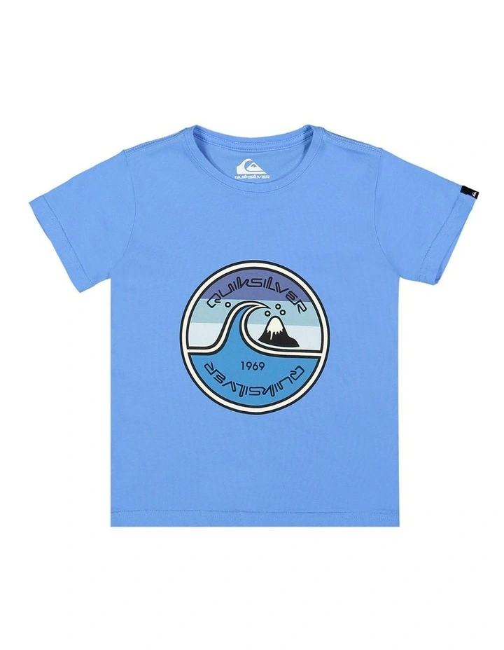 The Groove T-shirt in Azure Blue