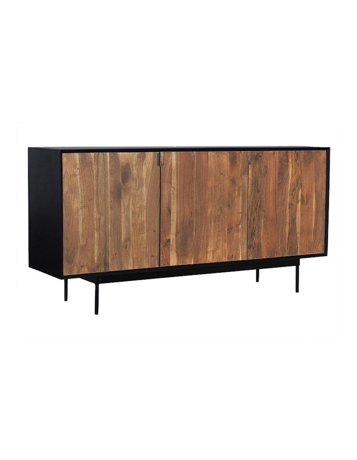 Nakita Sideboard 160cm in Brown/Black