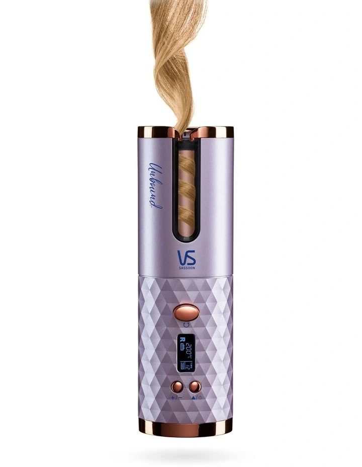 Unbound Cordless Metallic Hair Curler VSC510UA