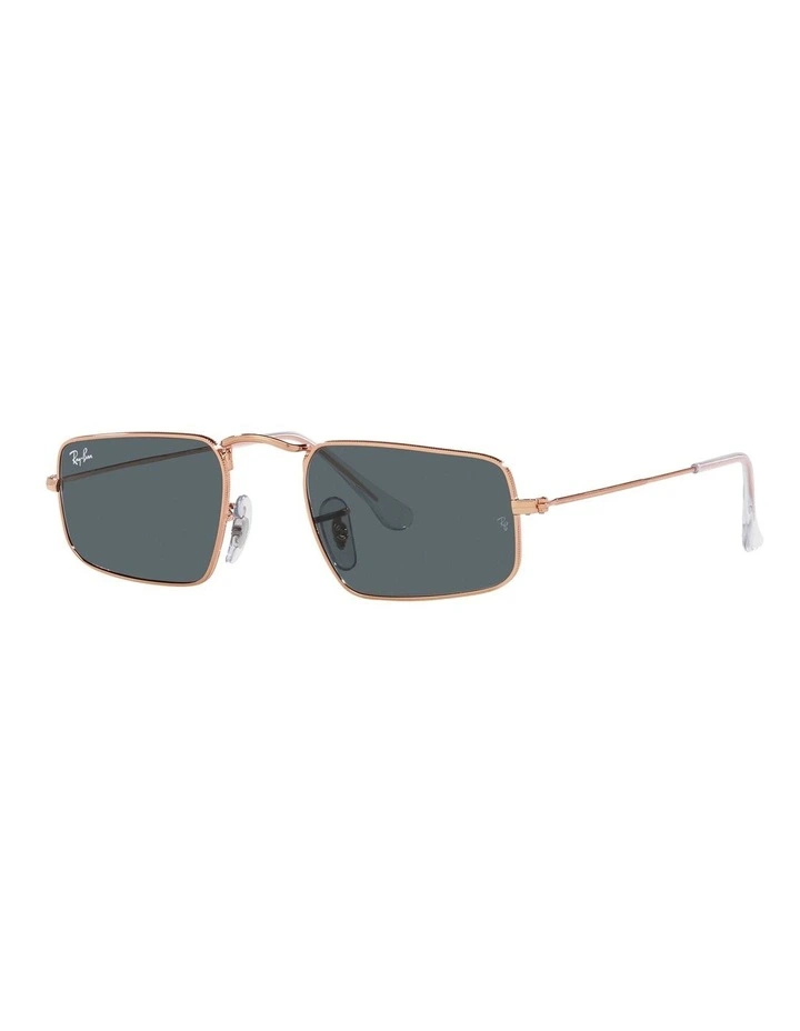 Julie Sunglasses in Rose Gold