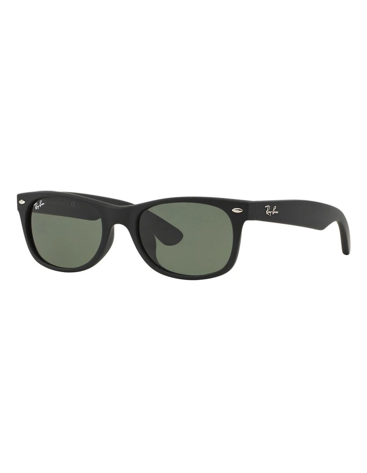 New Wayfarer Matte Black RB2132F Sunglasses