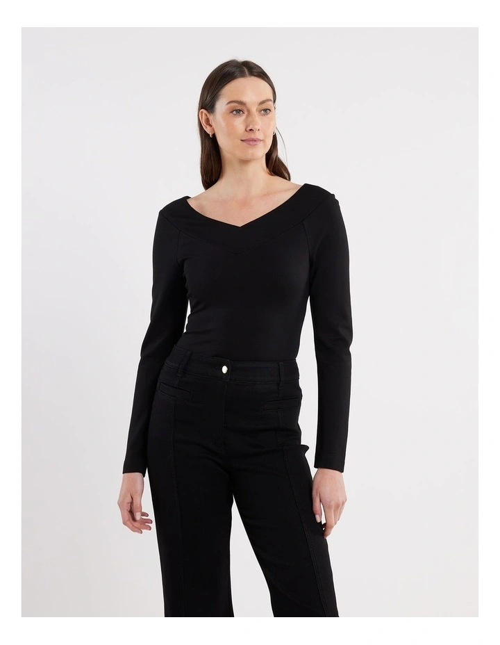 Sofie Top in Black