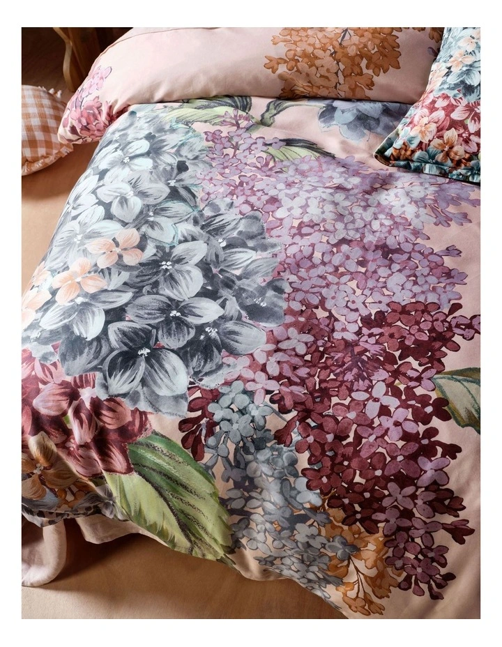 Polly Quilt Cover Set in Rose
