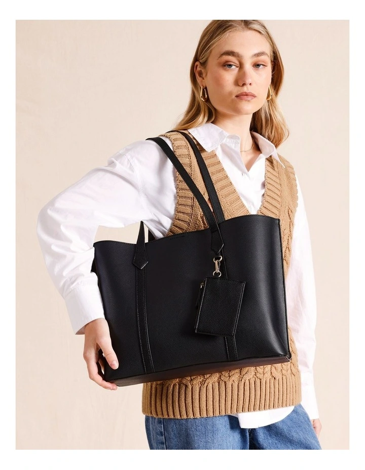 Morgan Tote Bag in Black