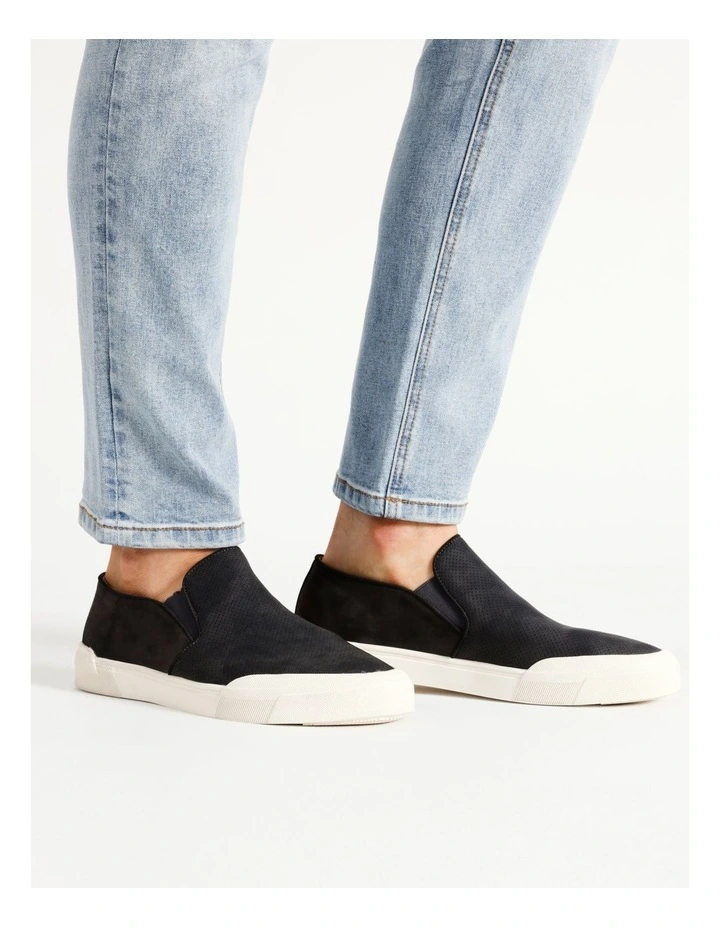 Theo Slip On in Charcoal
