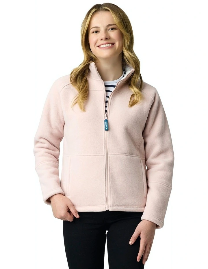 Cuthbert Fleece Jacket in Blush