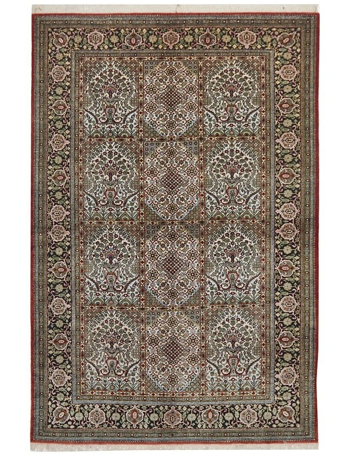 Persian Handmade Qum Silk Antique Rug 214X137cm
