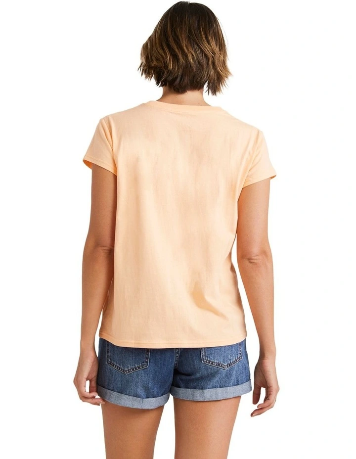 Society T-Shirt in Soft Blush