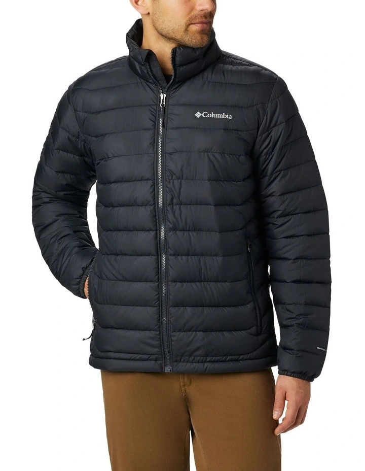 Powder Lite Insulated Jacket in Black