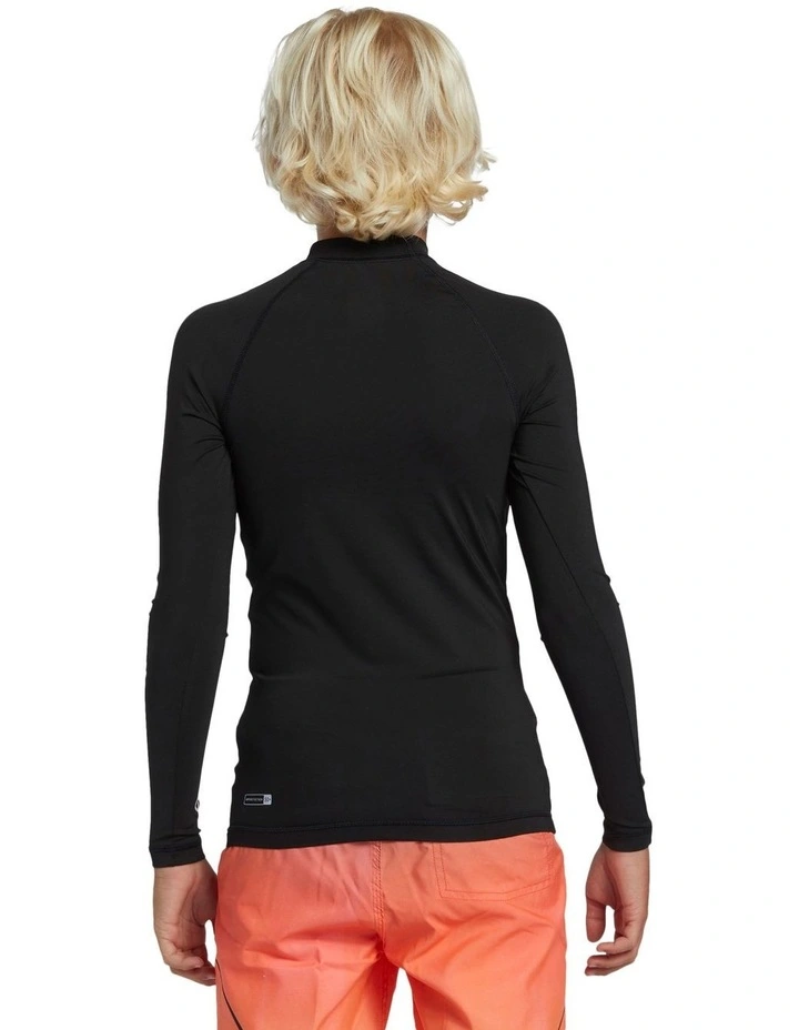 All Time Long Sleeve Rashguard in Black