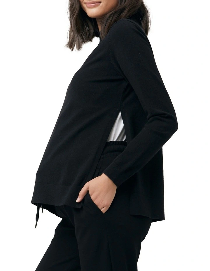 Morgan Side Split Nursing Knit
