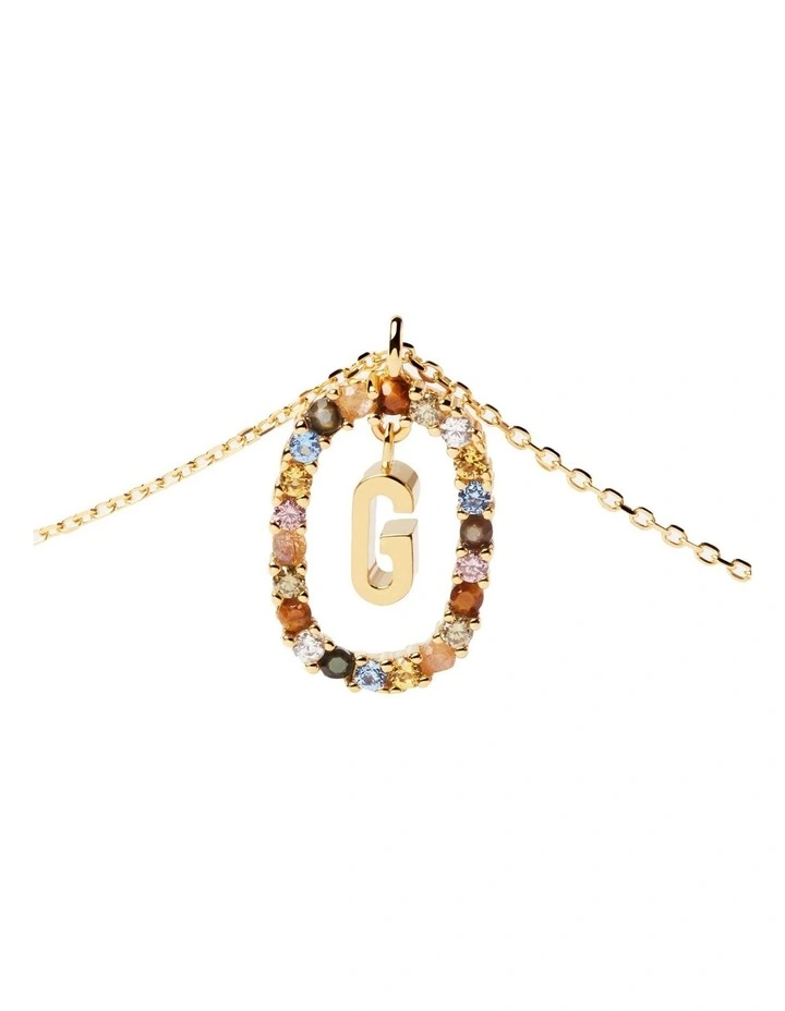 Letter G Multi Necklace