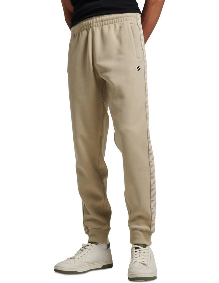 Code Tape Track Pant in Explorer Sand
