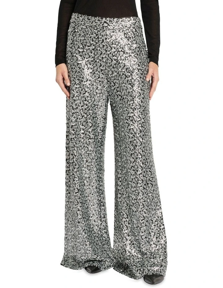 The Celestial Pant in Silver