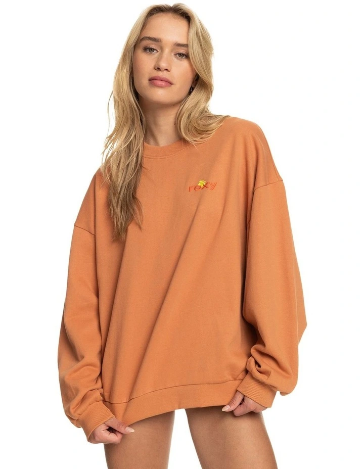 Surf Kind Kate Sweatshirt in Brown