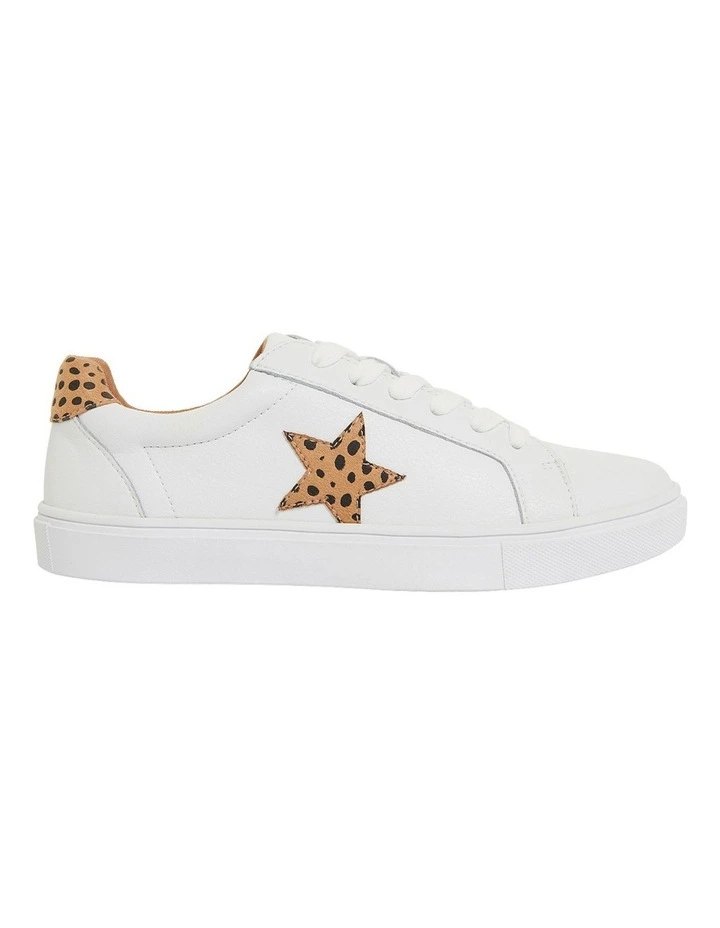Stark Sneakers in White/Animal Sneakers