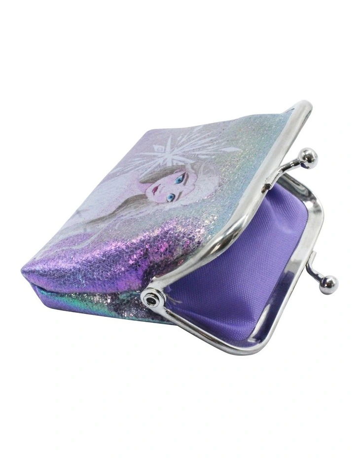 Disney Clip Purse & Bag Charm Set in Purple