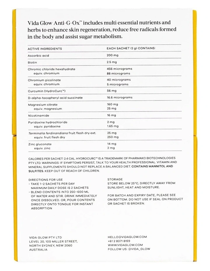 Anti-G-OX Citrus Supplement