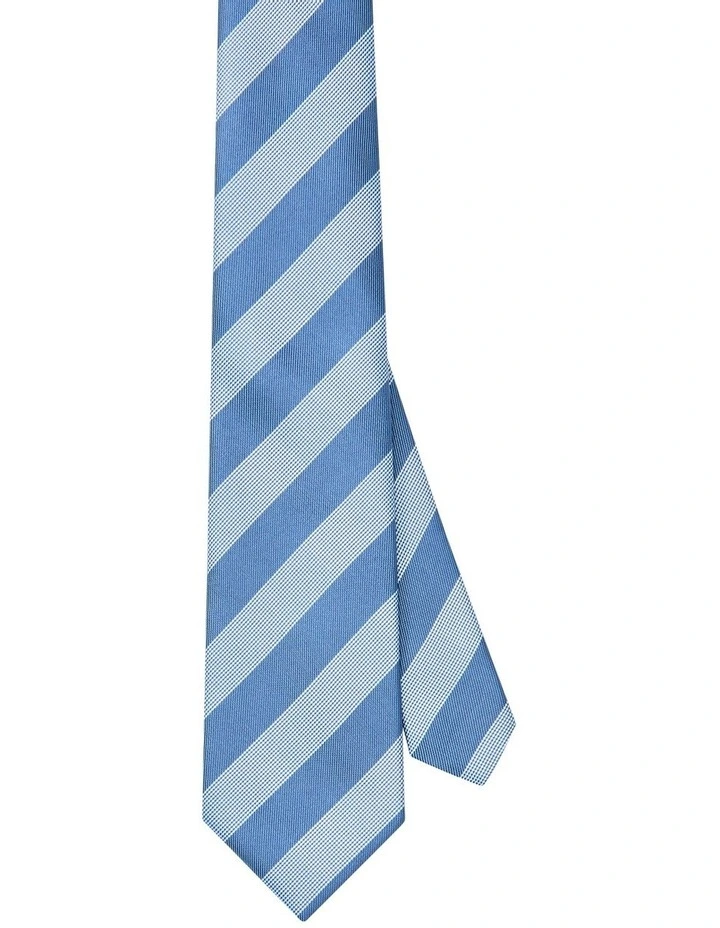 Stripe Tie in Blue