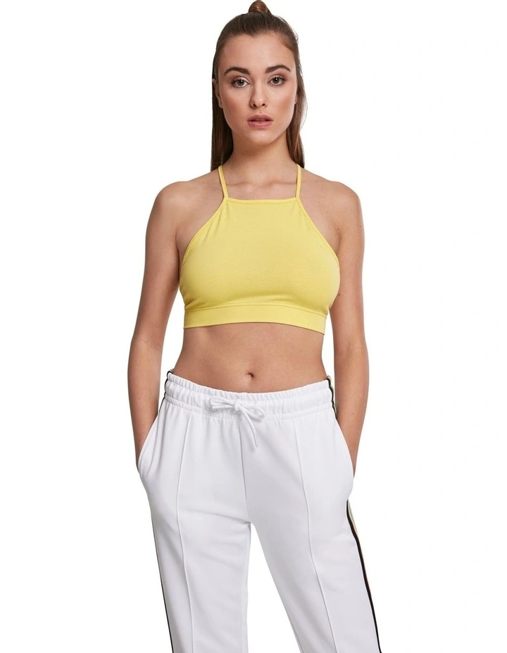 Triangle Top in Bright Yellow