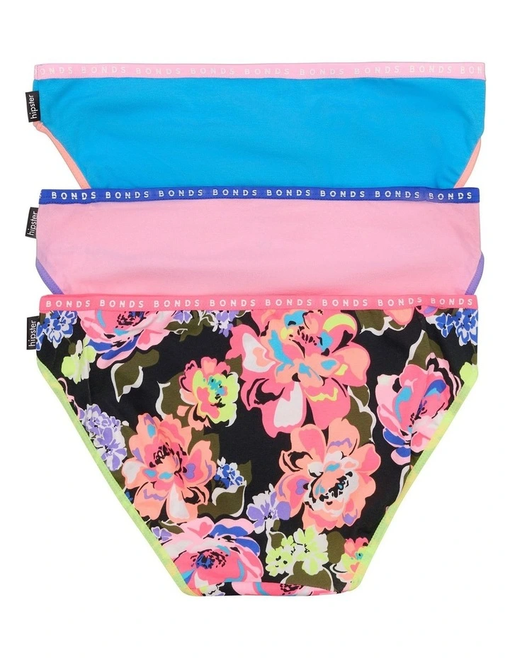 Hipster Bikini 3 Pack in Hyper Hiker/Lux