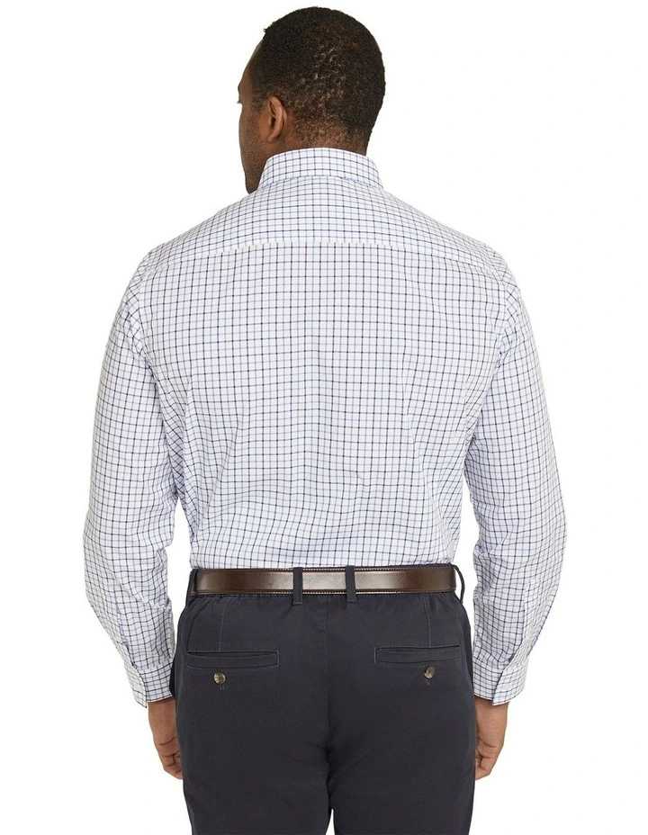 Quincy Check Shirt in Blue