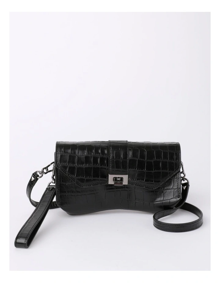 Marceline Crossbody Bag in Black