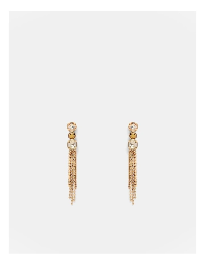 City Scape Drop Earrings in Gold