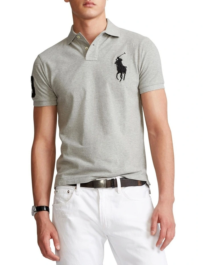 Custom Slim Fit Mesh Polo