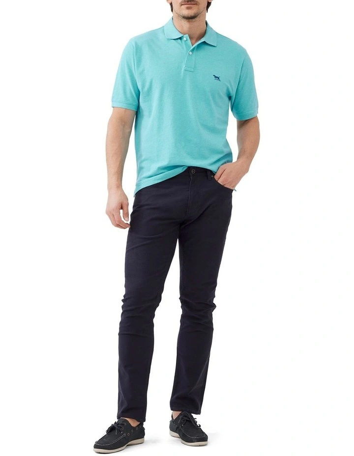 The Original Fit Polo in Aqua