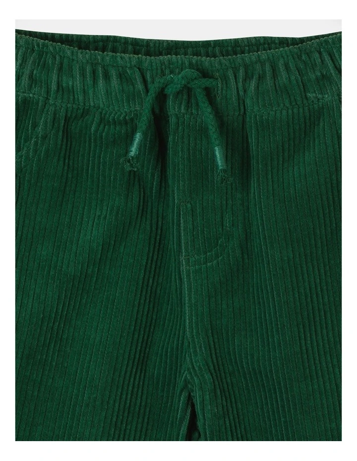 Cord Pant in Green