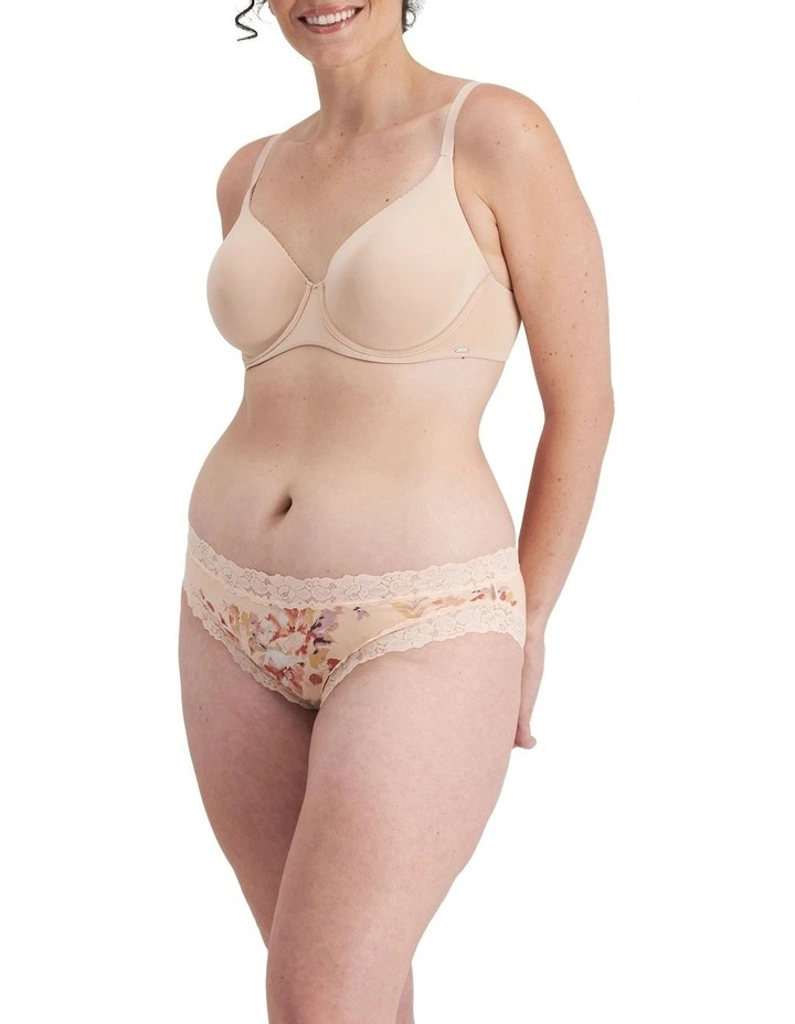 Parisienne Cotton Bikini in Floral Nostalgia