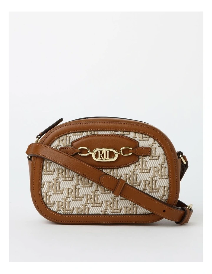Jordynn Camera Crossbody Bag in Khaki/Lauren Tan
