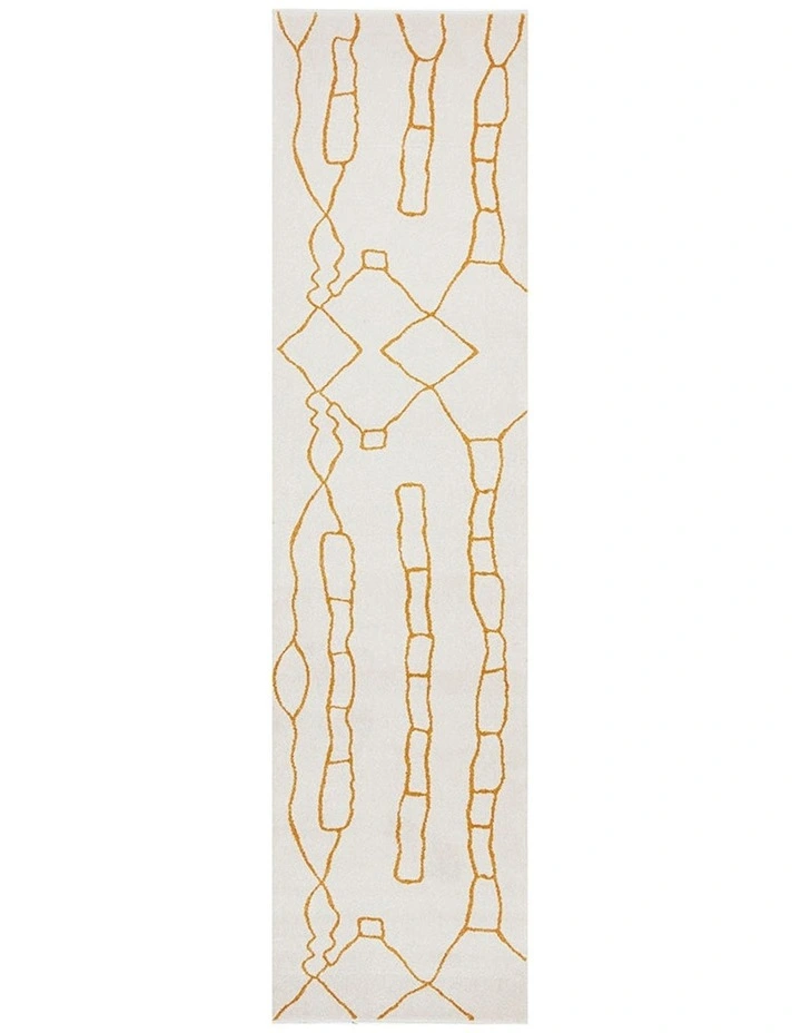 Paradise Amy Runner Rug in White