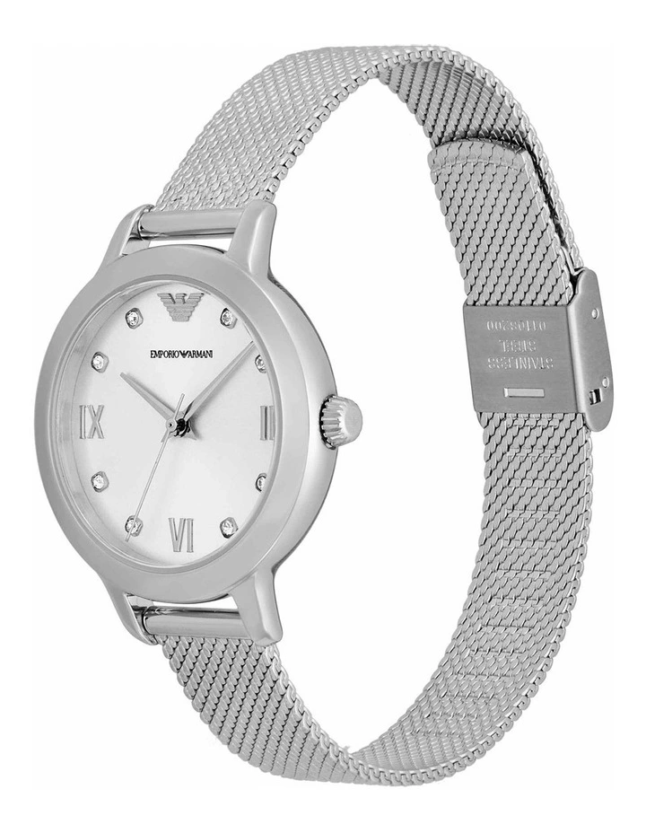 Analogue Watch in Silver Tone